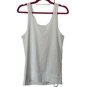 Handful Women's White Athletic Work Out Tank Top Size Extra Small